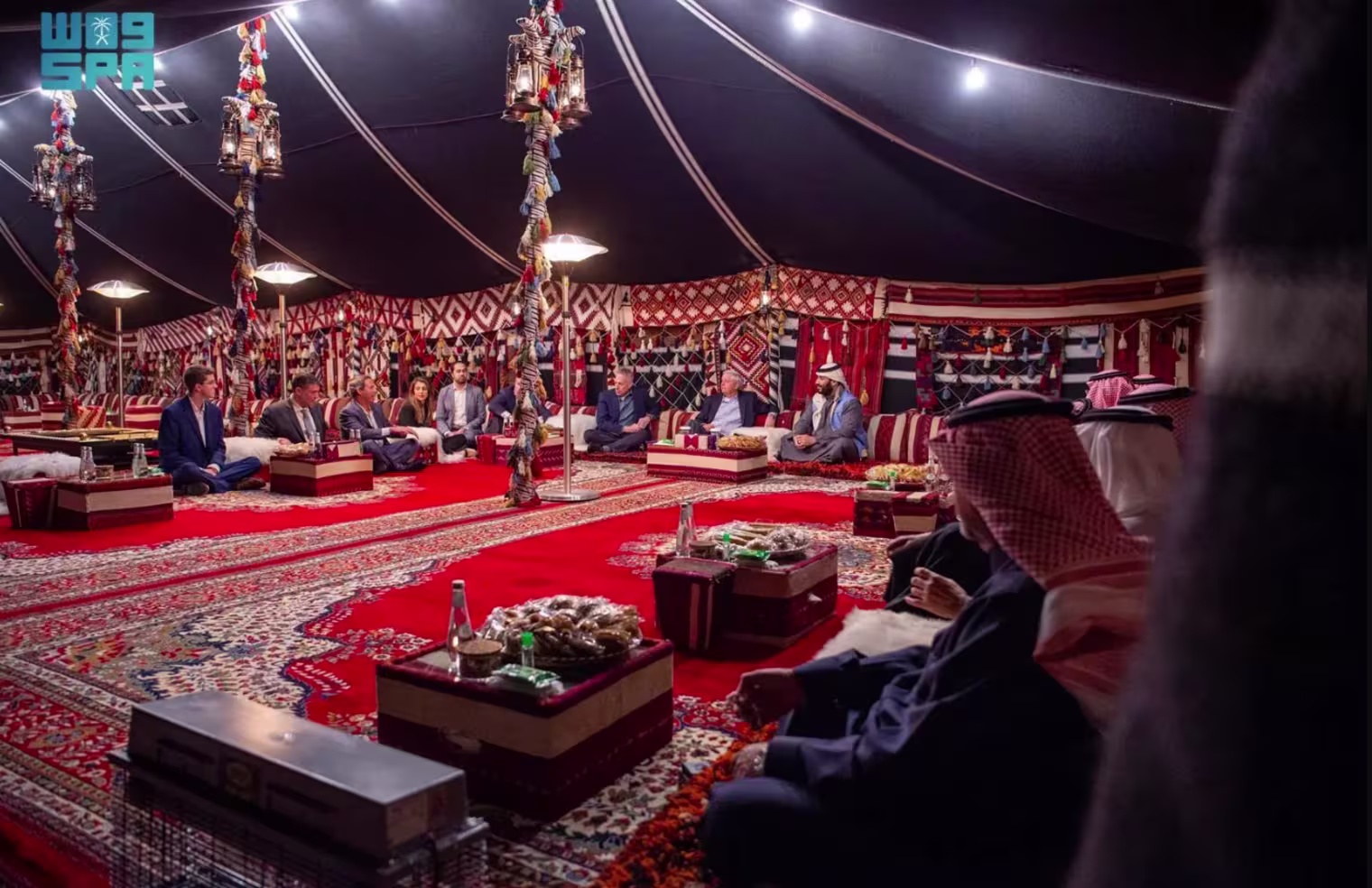 N7 Foundation - N7 Leadership Participates in High-Level Meeting with Saudi Crown Prince and Prime Minister Mohammed bin Salman Image