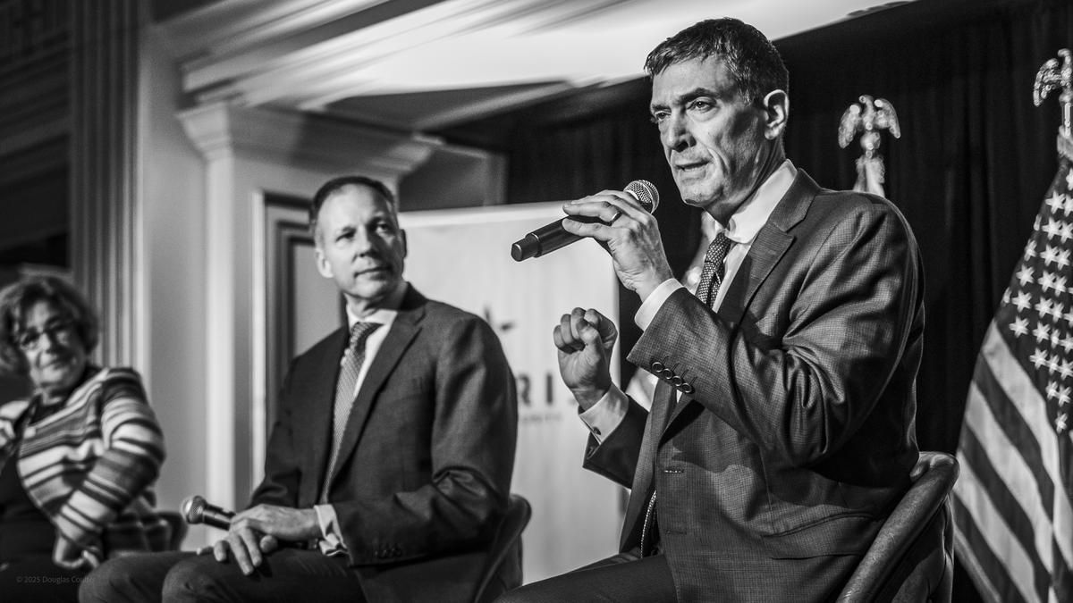 N7 Foundation President Oren Eisner speaks at the 2025 Washington Prosperity Summit 